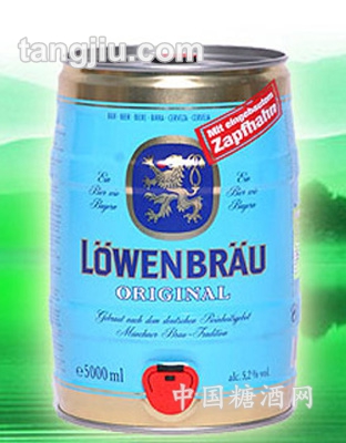 卢温堡狮牌啤酒5l