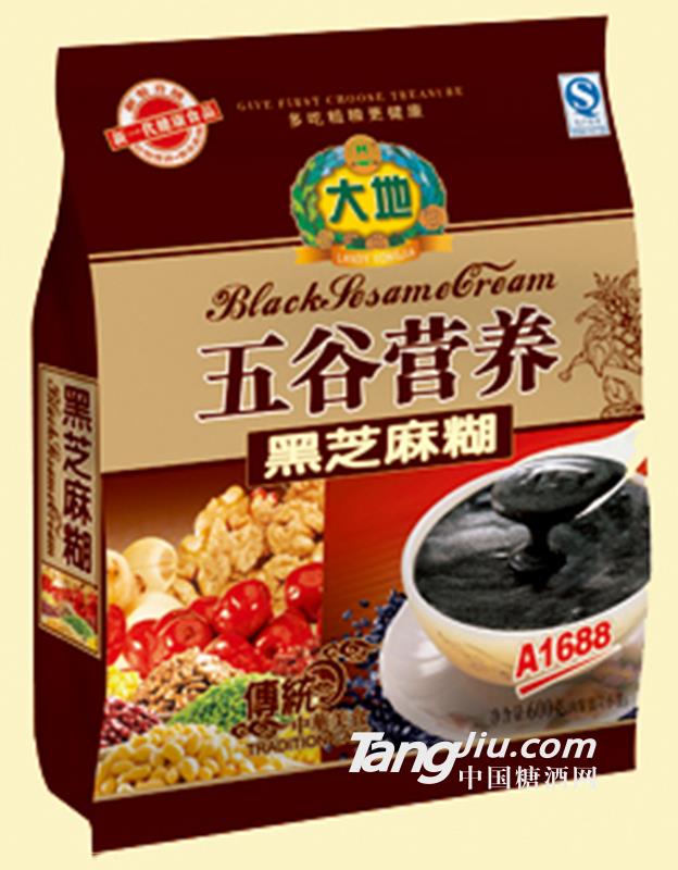 大地五谷营养黑芝麻糊600g