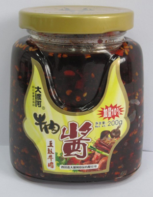 豆鼓味牦牛肉酱