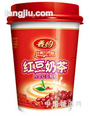 红豆奶茶