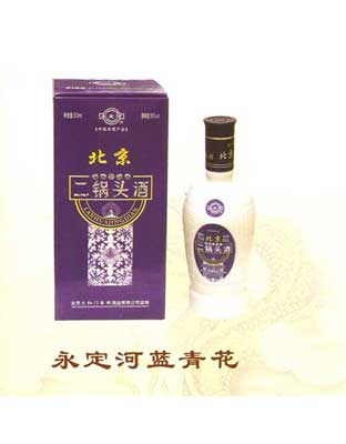 永定河蓝青花