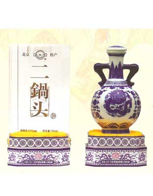 永定河青花瓶