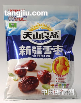 天山良品新疆雪枣（白金级）500g