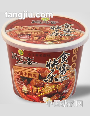 稻花香快乐食客麻辣牛肉味过桥米线93g