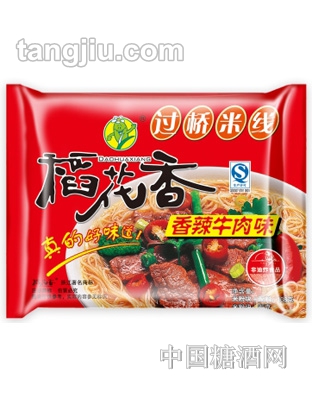 稻花香香辣牛肉味过桥米线袋装108g