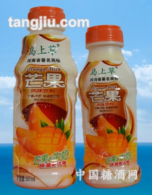 岛上草芒果奶500ml
