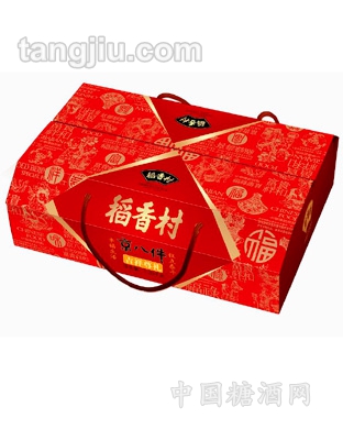 600g吉祥尊礼糕点礼盒-京八件