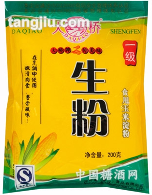 大桥牌生粉200g