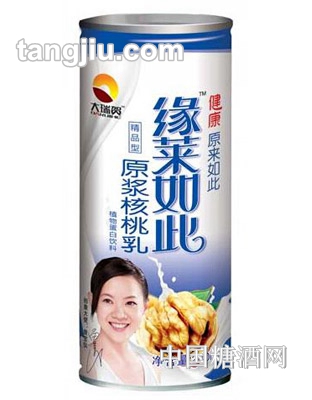 缘莱如此原浆核桃乳240ml