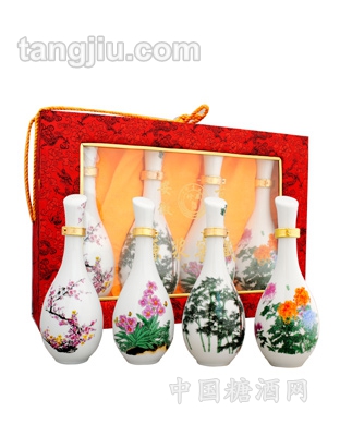 梅兰竹菊.大唐原浆窖藏