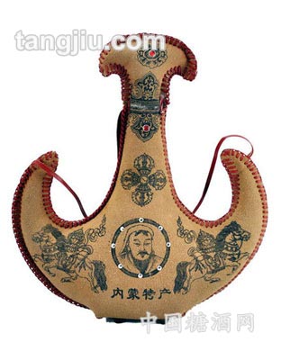 马奶酒-毛皮双牛角