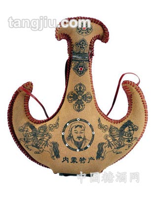 马奶酒-毛皮牛角