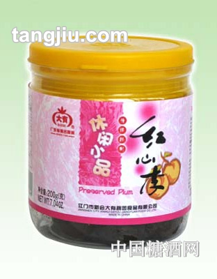 大有红心李200克