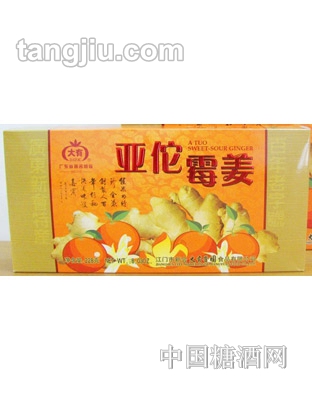 大有亚佗霉姜228克礼品盒装