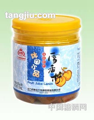 大有雪香柠200克