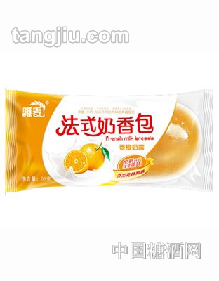唯麦面包香橙奶露