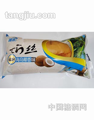 唯麦巧丝系列面包海岛椰香味