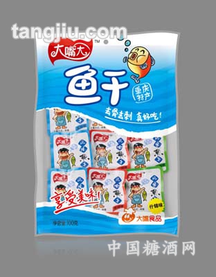 大嘴大鱼干100克