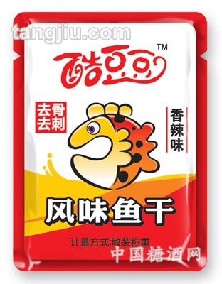 酷豆豆香辣鱼干