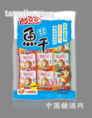 酷豆豆鱼干260克