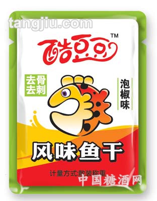 酷豆豆泡椒鱼干
