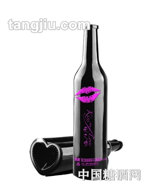 澜爵酒堡葡萄酒爱之吻黑瓶
