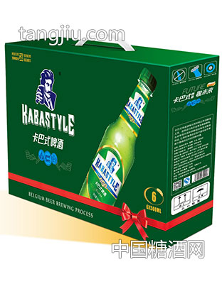卡巴式啤酒清爽8&#176;P 礼盒装