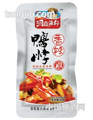 洞庭渔郡 鸭脖 香辣味 18g