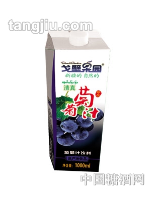 戈壁果园葡萄汁饮料1L