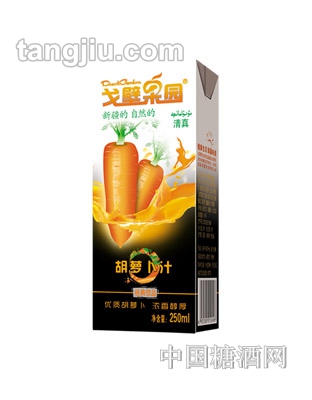 戈壁果园胡萝卜汁250ml