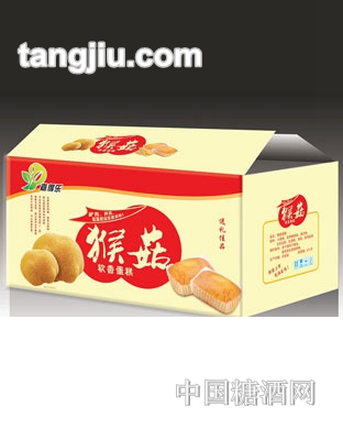 嘉得乐猴菇软香蛋糕
