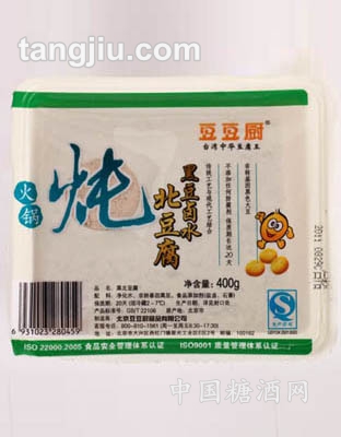 豆豆厨黑豆卤水北豆腐400g