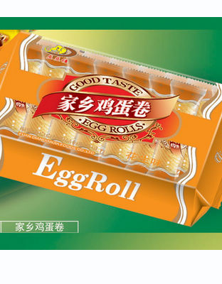 家乡鸡蛋卷花生味