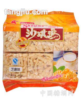 沙琪玛香芝麻味500克