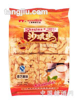 沙琪玛香芝麻味200克
