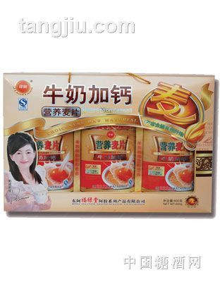 牛奶加钙营养麦片