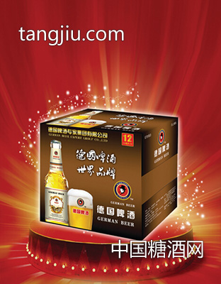 德国啤酒8度500ml白瓶箱装