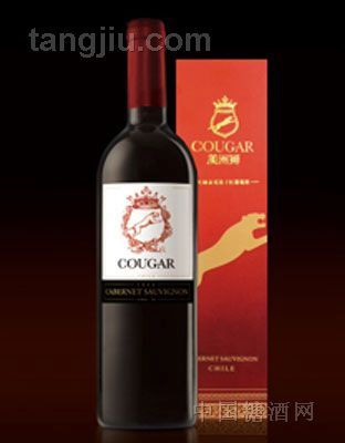 美洲狮红狮赤霞珠干红葡萄酒