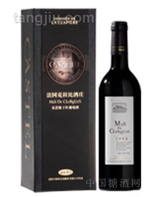 法国克拉比酒庄克蕾格干红葡萄酒