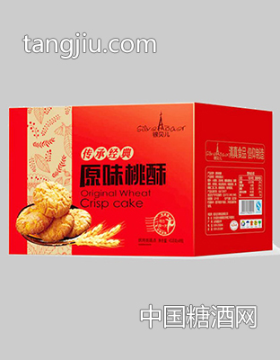 银贝儿原味桃酥箱装