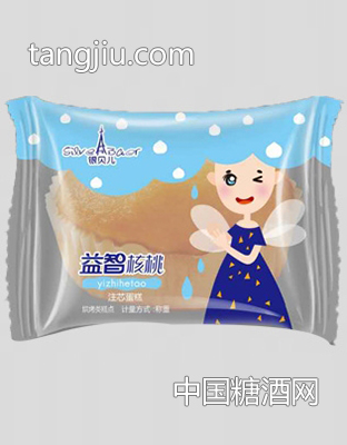 银贝儿核桃芯蛋糕称重