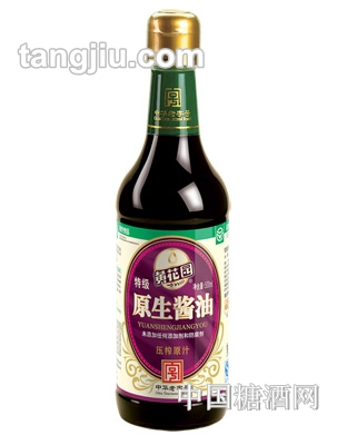 黄花园原生酱油500ml
