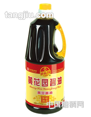 黄花园国标三级酱油1500ml