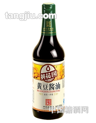 黄花园黄豆酱油500ml