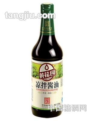 黄花园凉拌酱油500ml