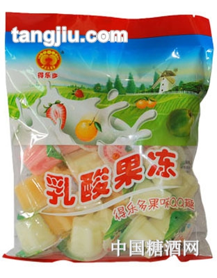 得乐多乳酸果冻495g