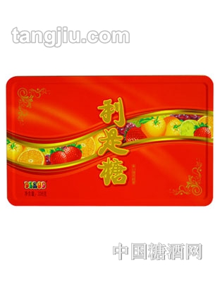 得乐多利是糖长方罐338g