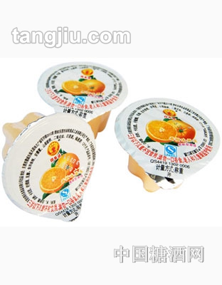 得乐多香橙味果冻