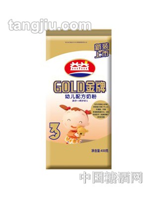 益益品牌幼儿成长奶粉450g