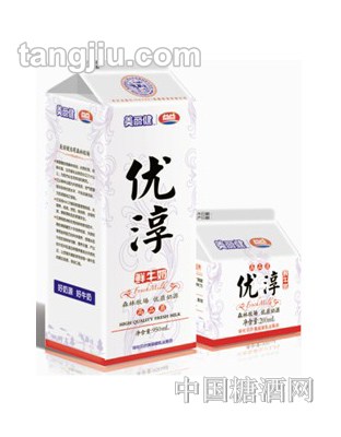 屋顶优淳鲜牛奶950ml